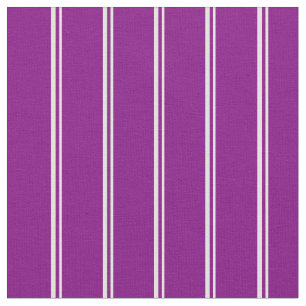 Tela Rayas amarillo claro y morado