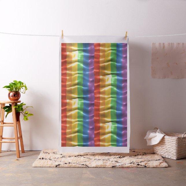 Tela Rayas arcoiris (In Situ)