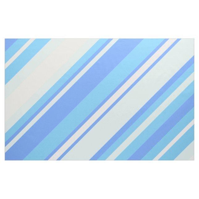 Tela Rayas azul cielo ("Cuarto gordo" (fat quarter))
