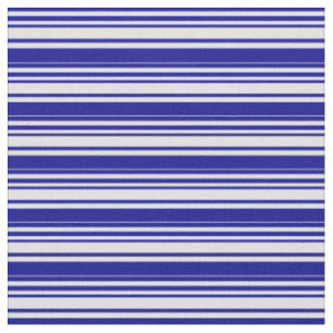 Tela Rayas azul oscuro y de lavanda