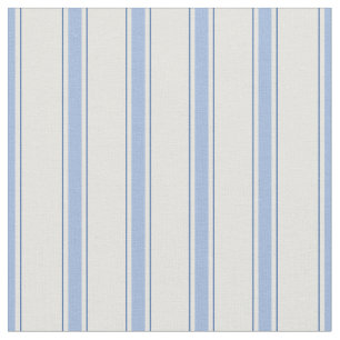 Tela Rayas Azules y Blanco Deslucido
