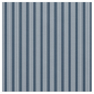 Tela Rayas blancas y azules marino