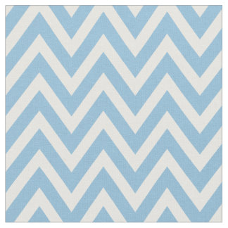 Tela Rayas chevron modernas Sky Blue