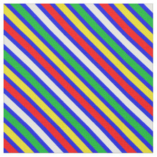 Tela Rayas Coloridas Felices