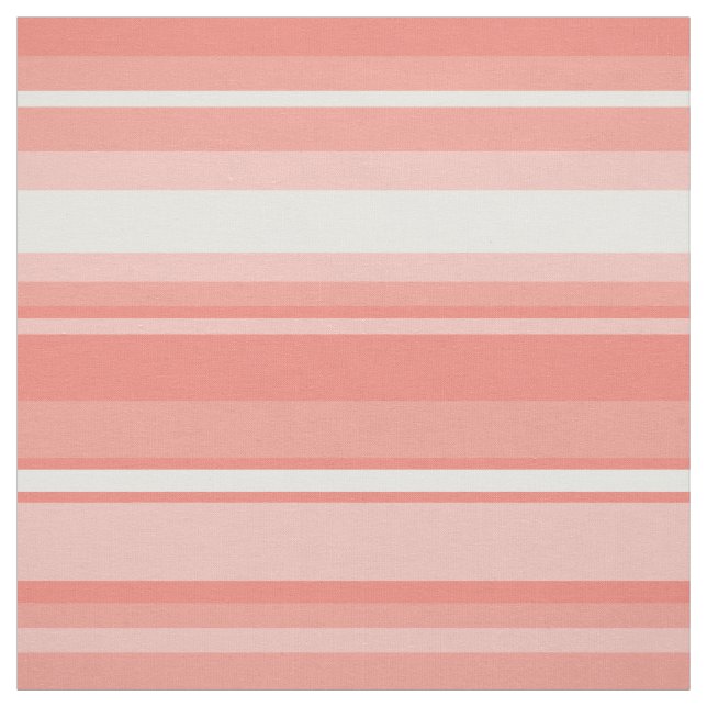 Tela Rayas corales (Retal)