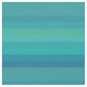 Tela Rayas de azul marino y verde teal