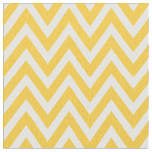 Tela Rayas de Chevron Moderno Amarillo