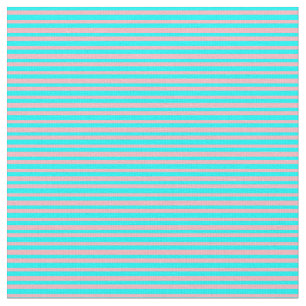 Tela Rayas de color cian y rosa claro