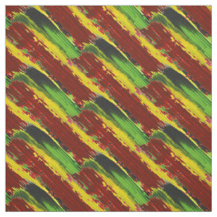 Tela Rayas de la pintura de Rastafarian