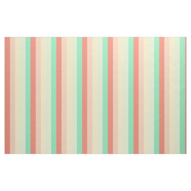 Tela Rayas de paleta de vintage Candy Jar ("Cuarto gordo" (fat quarter))
