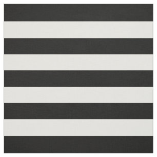 Tela Rayas de perrito en blanco y negro