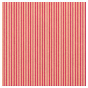 Tela Rayas de Salmón y Crimson ligeras