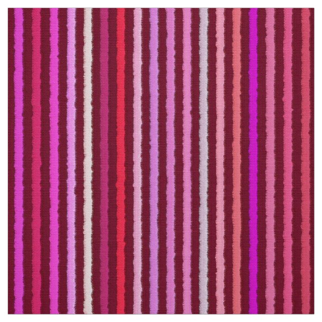 Tela Rayas de Tiza - Burdeos, Violeta, Rosa (Retal)