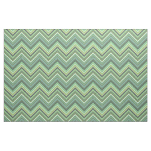 Tela Rayas de zigzag verde oliva