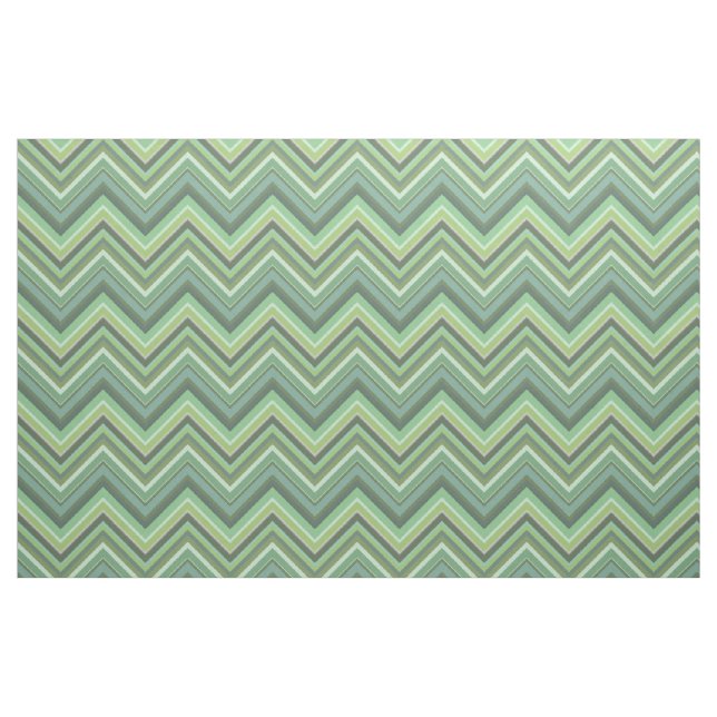Tela Rayas de zigzag verde oliva ("Cuarto gordo" (fat quarter))