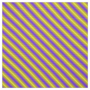 Tela Rayas diagonales amarillas y azules