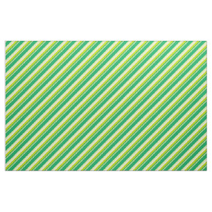 Tela Rayas diagonales verdes