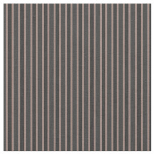 Tela rayas gris oscuro, carbón y rosa malva