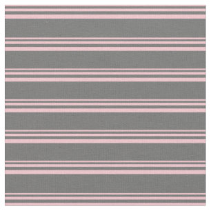 Tela Rayas grises rosas y oscuras