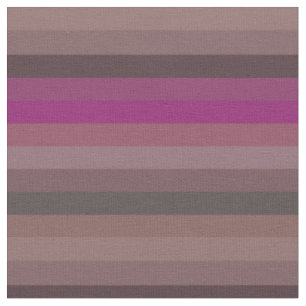 Tela Rayas horizontales de malva y magenta atenuadas