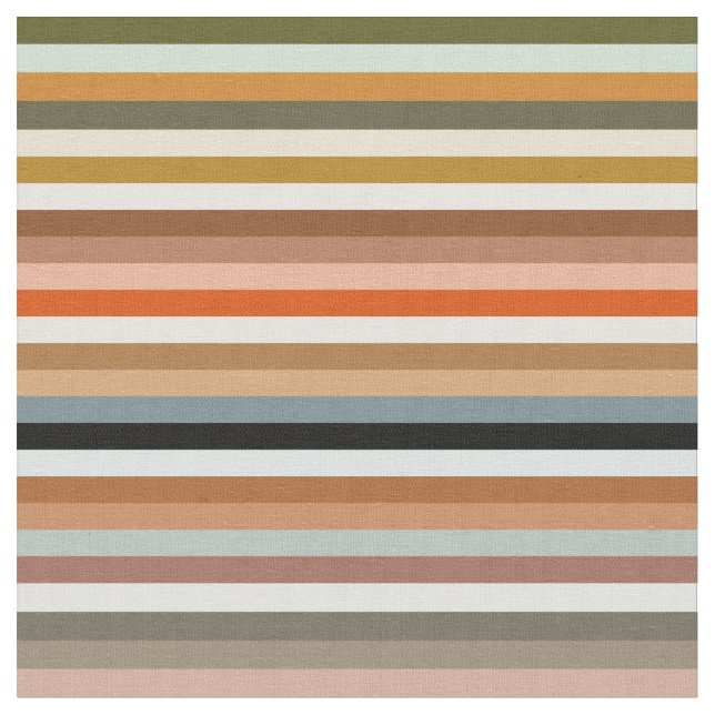 Tela Rayas Multicolores (De cerca)
