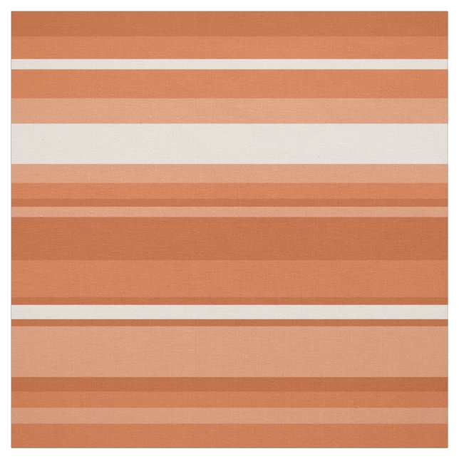 Tela rayas naranjas (Retal)