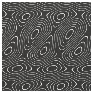 Tela rayas negras Wave Arte óptico topográfico