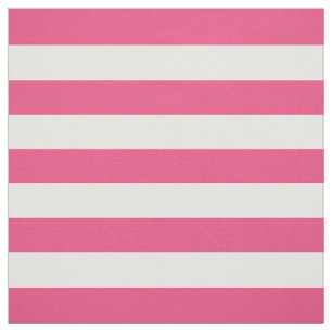 Tela Rayas preaminas rosadas calientes