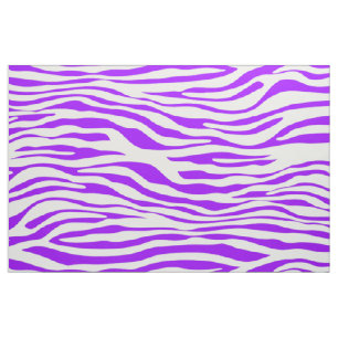 Tela Rayas púrpuras de la cebra