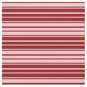 Tela Rayas rojas y rosas oscuras