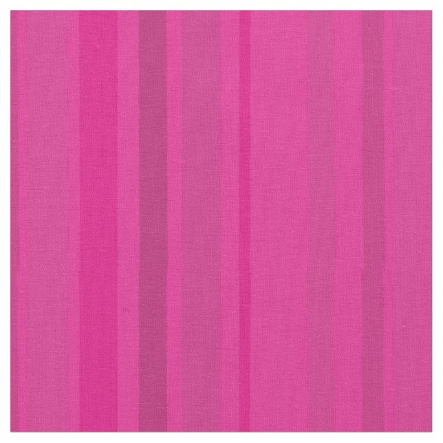 Tela Rayas Rosa Caliente (De cerca)