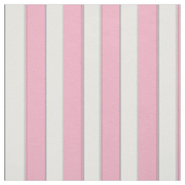 Tela Rayas rosadas, blancas y de plata elegantes (Retal)