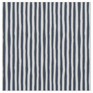 Tela Rayas torcidas azul marino y gris claro