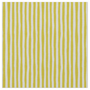 Tela Rayas torcidas de amarillo oscuro y gris claro