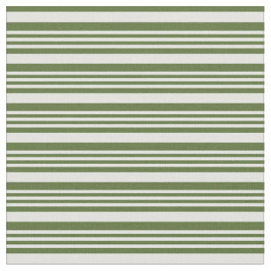 Tela Rayas verdes de cian claro y de olivo oscuro