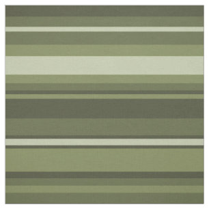 Tela Rayas verdes de oliva