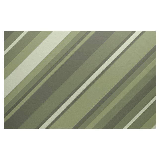 Tela Rayas verdes de oliva ("Cuarto gordo" (fat quarter))