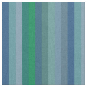 Tela rayas verdes y azules