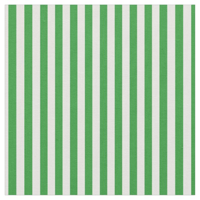 Tela Rayas verdes y blancas (De cerca)