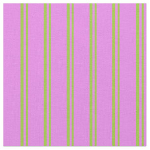 Tela Rayas verdes y violetas