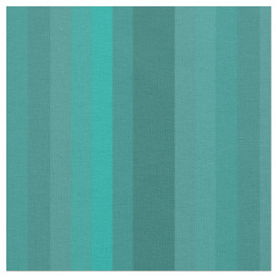 Tela Rayas verticales retro turquesa y azul teñido