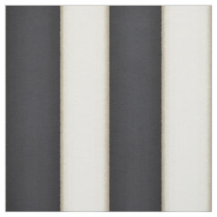 Tela Rayas Victorianas de Negro y Blanco Antiguo