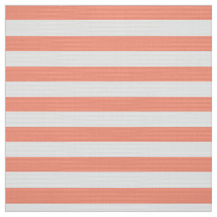 Tela Rayas Vivid Tangerine