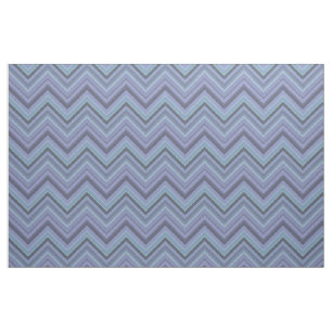 Tela Rayas zigzag de color azul