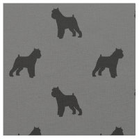 Raza de perro de grifo de Bruselas estampada