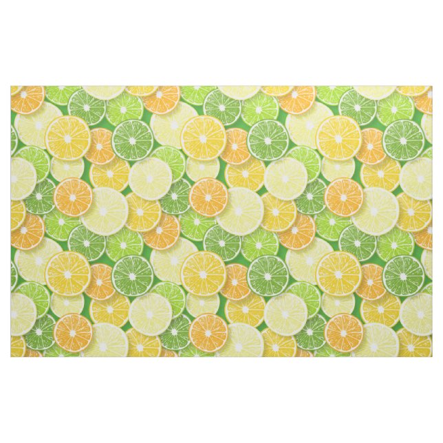 Tela Rebajas de cítricos pop art 3 ("Cuarto gordo" (fat quarter))