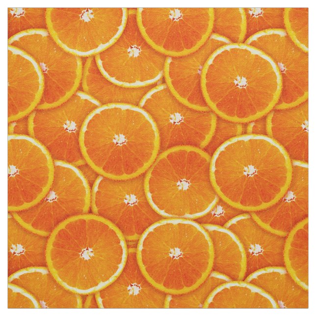 Tela Rebanadas de la mandarina (Retal)