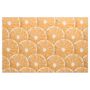 Tela rebanadas de naranja