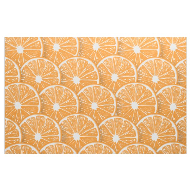Tela rebanadas naranjas ("Cuarto gordo" (fat quarter))