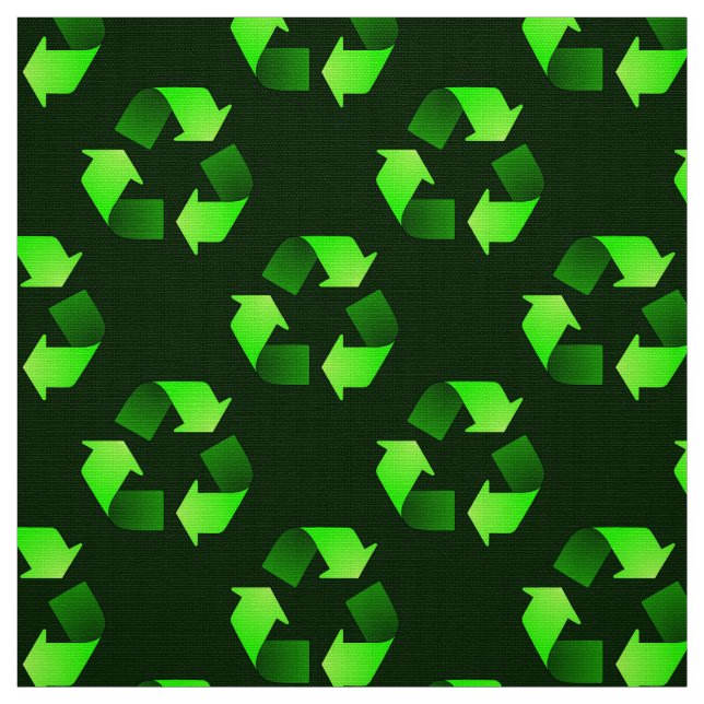 Tela Reciclaje de símbolo (Retal)
